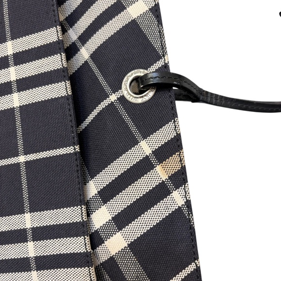 Burberry vintage navy dark blue nova check made in Italy unisex - Picture 13 of 16